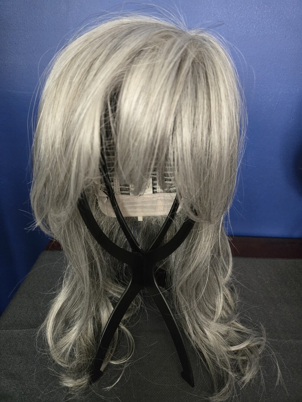 Joy By Envy Medium Gray Wig